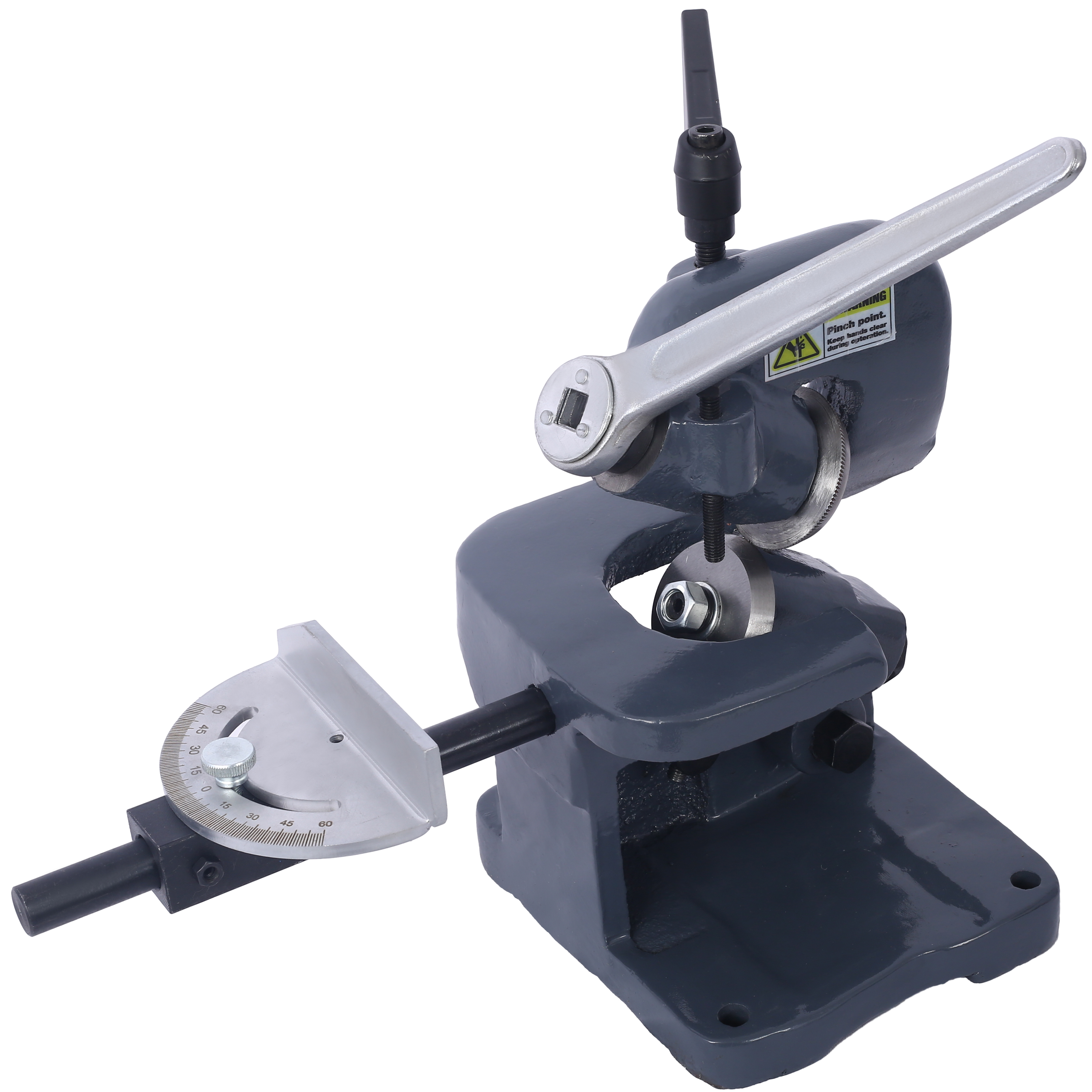 DUOSONG Multiple-Purpose Throatless Sheet Metal Shear Cutter With 16 Gauge Gray Metal Other